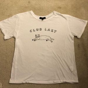 L.A. Hearts Soft White Tee